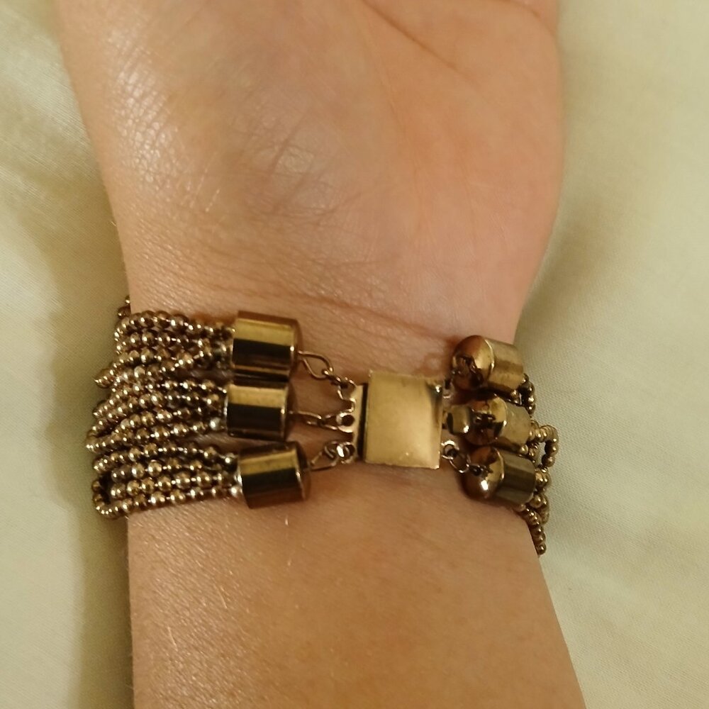 Statement Bracelet 'beaded -(pre-loved) - Picture 9 of 9